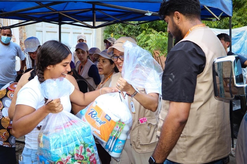 Apoio emergencial em campo na Venezuela