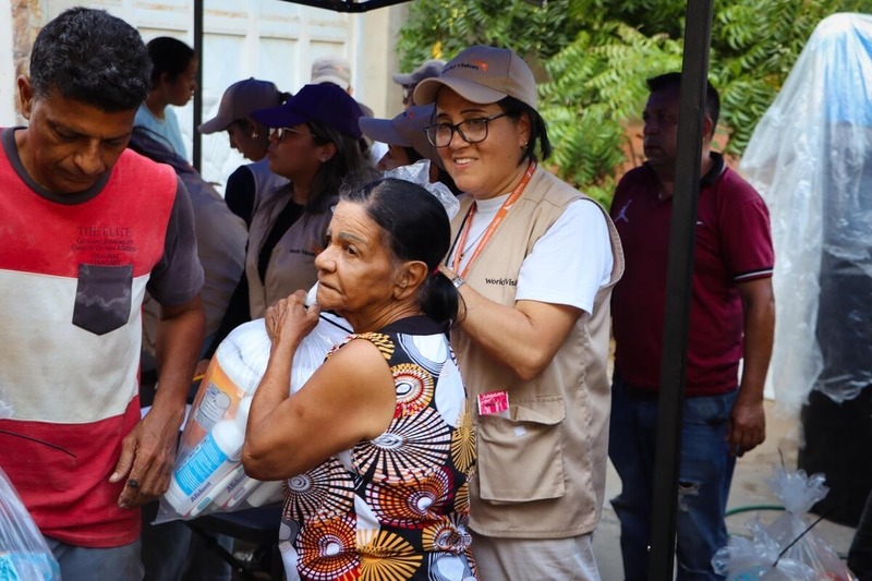 Mobilização de equipes da Visão Mundial na Venezuela
